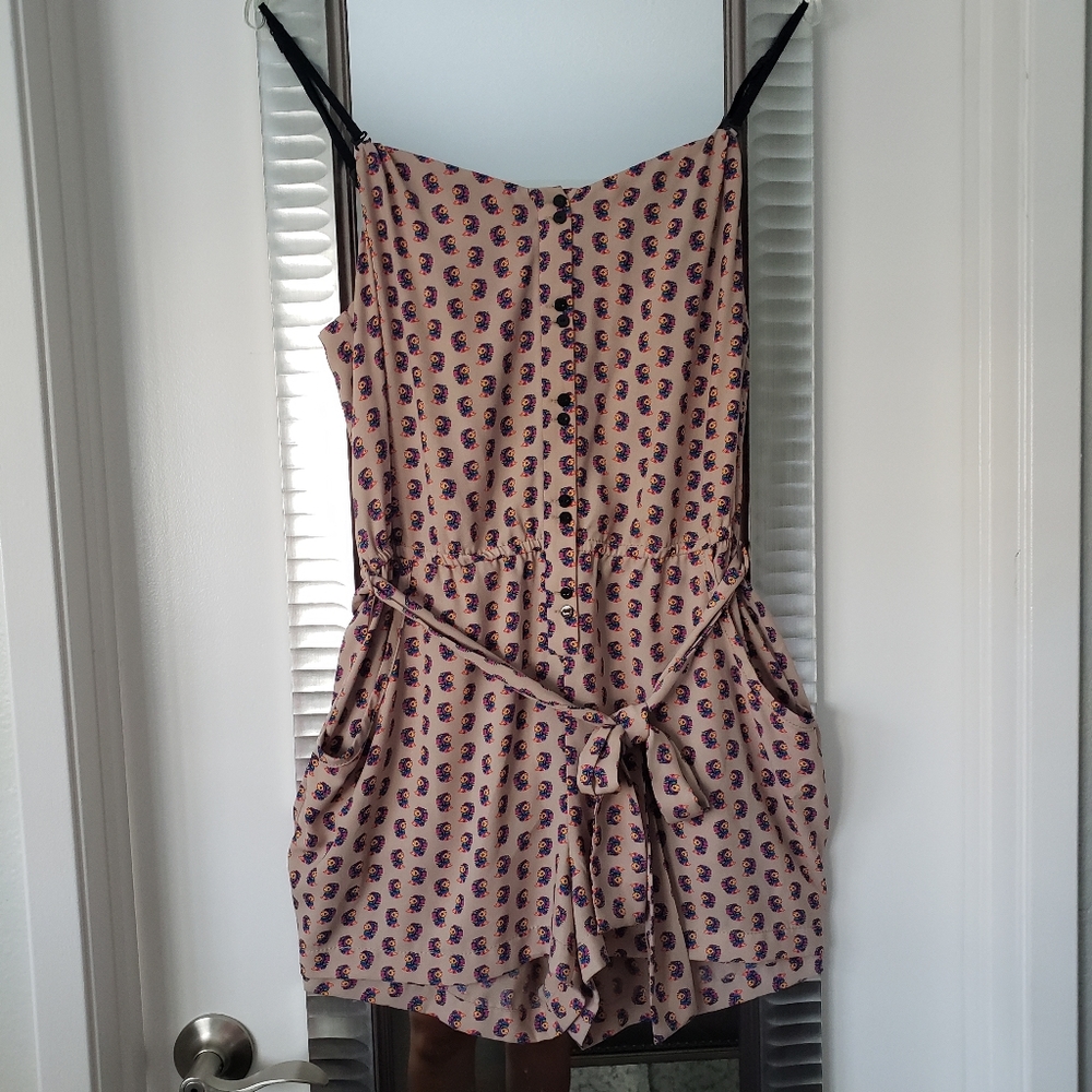 RACHEL Rachel Roy Floral Romper